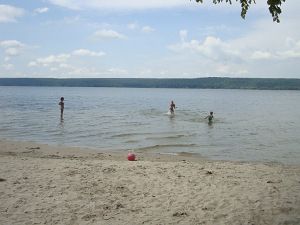 Рыбалка на Печенежском водохранилище