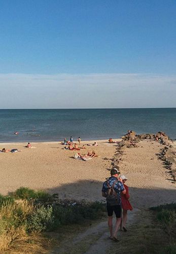 Гостевой дом У моря Степановка Первая пляж