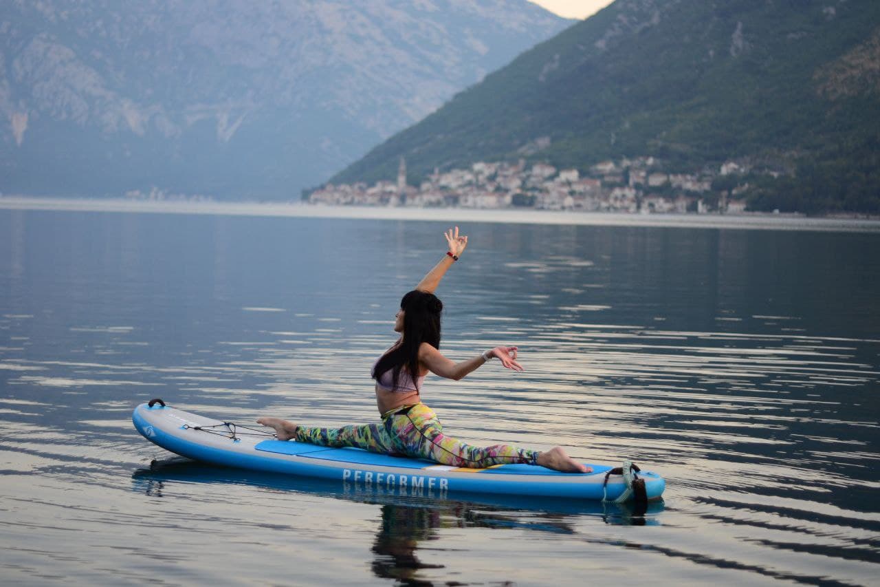 yoga sup Черногория фото