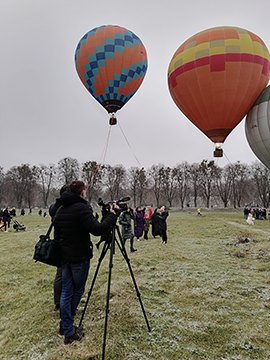 Фестиваль «Монгольфьерия» в Киеве»