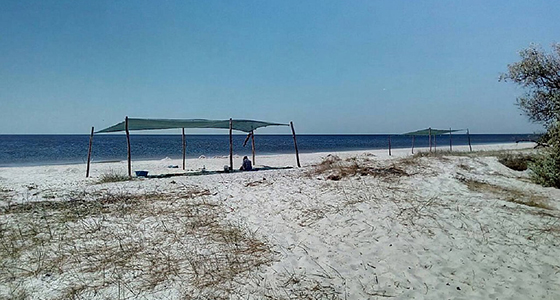 Отдых в палатках на Черном море, палаточный лагерь «Гармония»