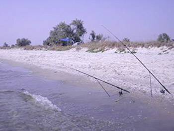 Палаточный городок на Черном море