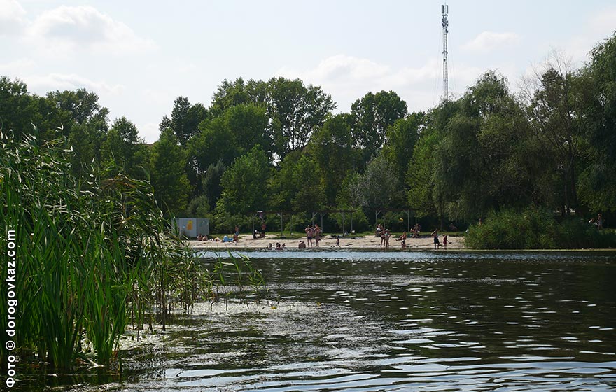 Полтава пляж Зеленый остров фото